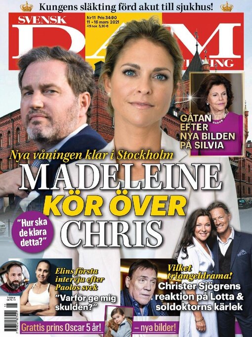 Cover image for Svensk Damtidning